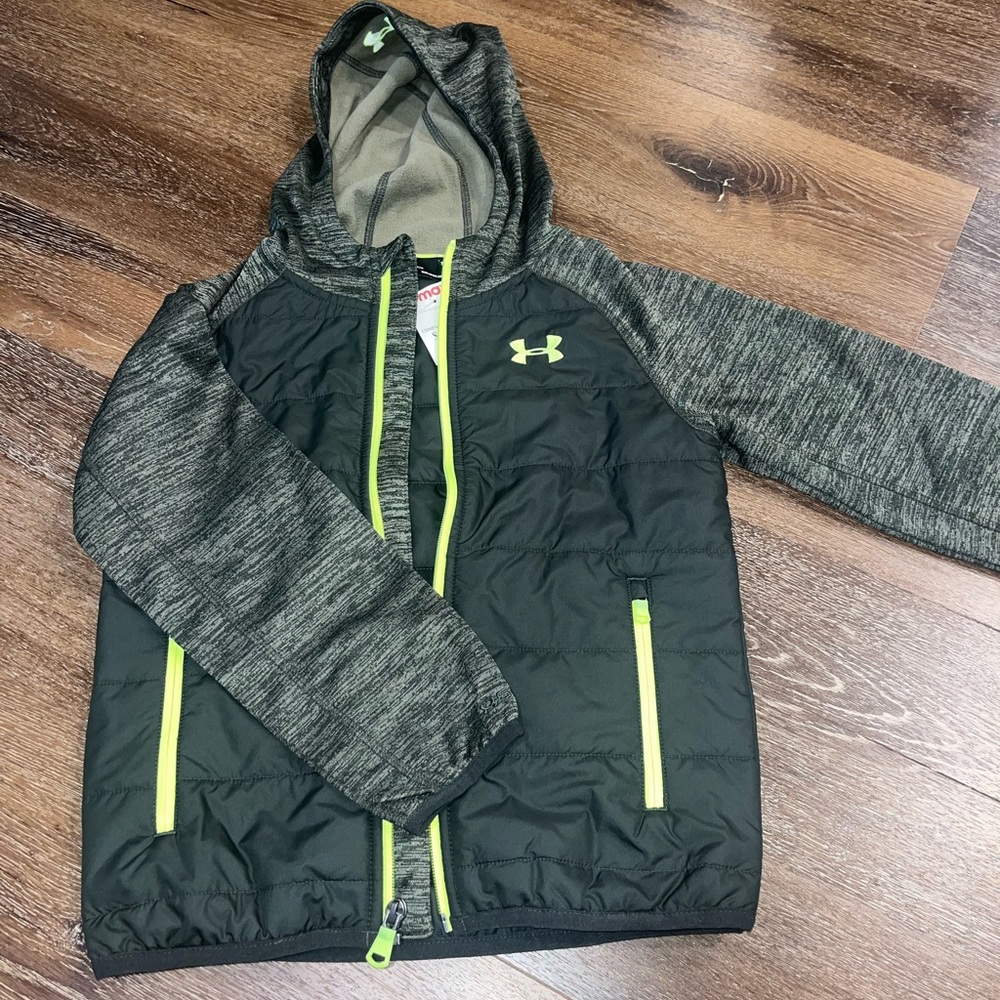 Boys Under Armour Zip Up Jacket/Sweatshirt